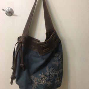 Fossil Boho/Bucket Purse
